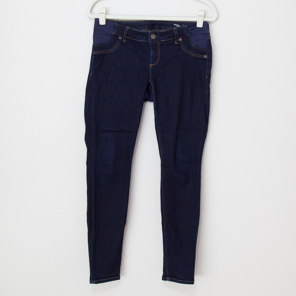 Gap Maternity Women's True Skinny Dark Wash Denim Jeans Size 2